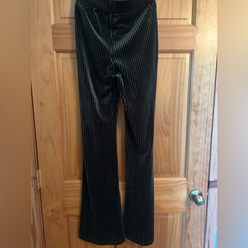 Green Velvet pants